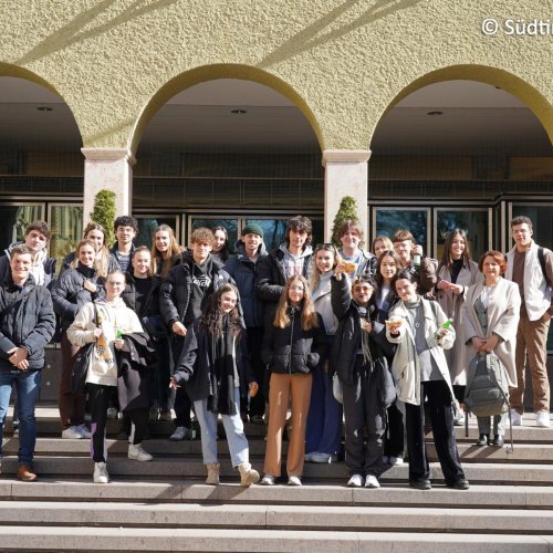 Zu Besuch im Südtiroler Landtag