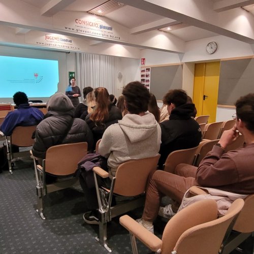 Zu Besuch im Südtiroler Landtag