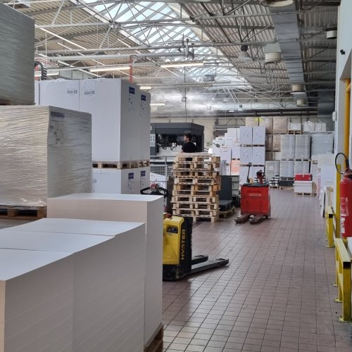 Lehrausgang zur Druckerei Longo in Bozen 