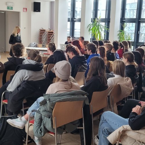 Orientierungstag des Kunstgymnasiums mit Fachrichtung Grafik