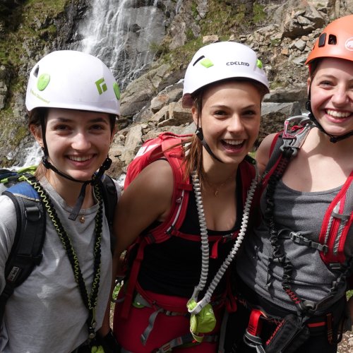 Klettersteig mit Lesung am Berg