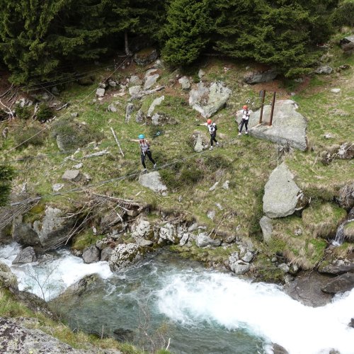 Klettersteig mit Lesung am Berg
