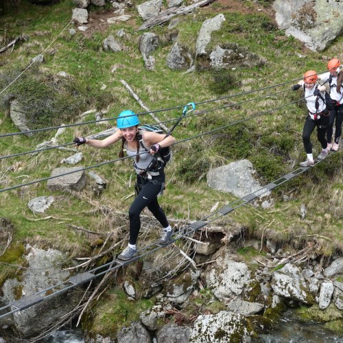 Klettersteig mit Lesung am Berg