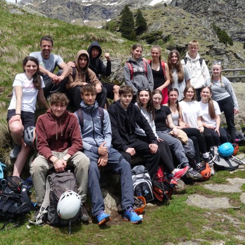 Klettersteig mit Lesung am Berg