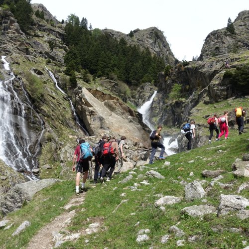 Klettersteig mit Lesung am Berg
