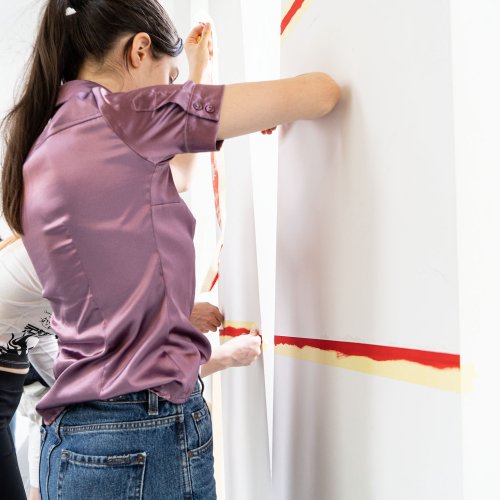 Der rote Faden – Schulhausgestaltung OHS