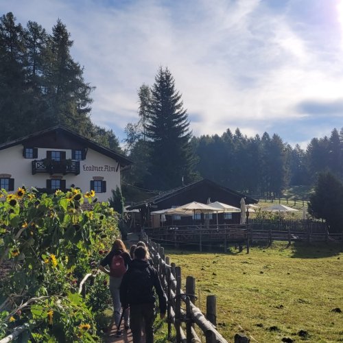 Herbstausflug der Klasse 1K/ku zur Leadner Alm in Vöran
