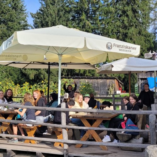 Herbstausflug der Klasse 1K/ku zur Leadner Alm in Vöran