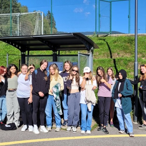 Herbstausflug der Klasse 1K/ku zur Leadner Alm in Vöran