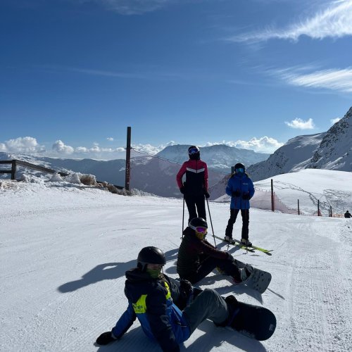 Auf der Piste und fernab der Schulbank!