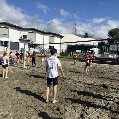 Beachvolleyball Fairplay-Turnier Sprachengymnasium