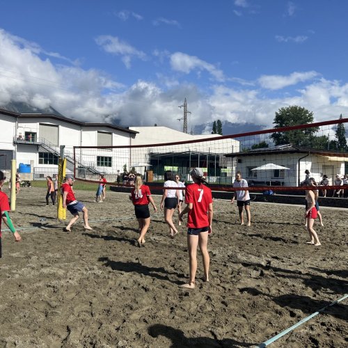 Beachvolleyball Fairplay-Turnier Sprachengymnasium