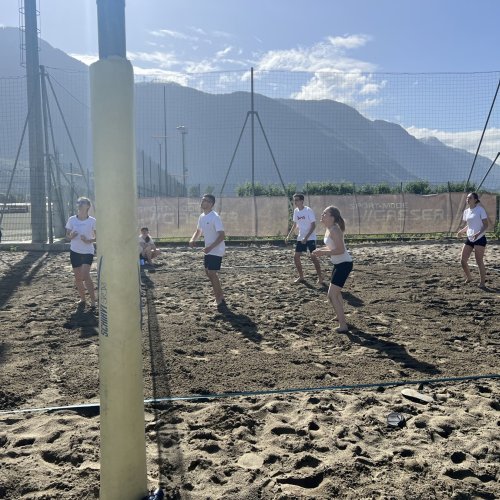 Beachvolleyball Fairplay-Turnier Sprachengymnasium