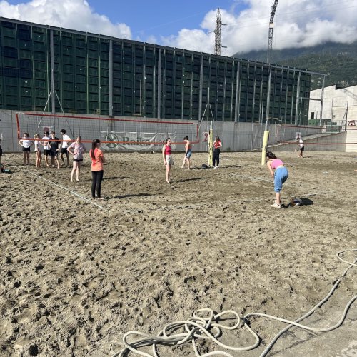Beachvolleyball Fairplay-Turnier Sprachengymnasium