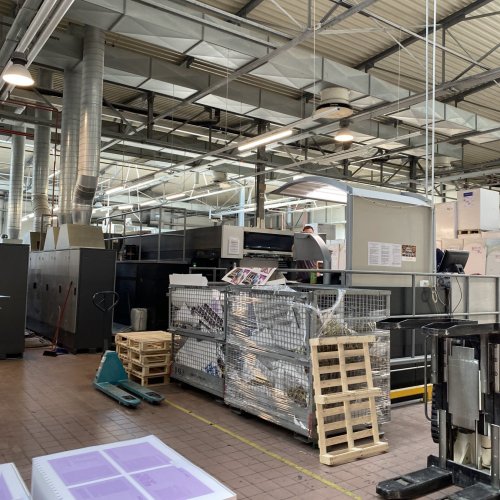 Lehrausgang zur Druckerei Longo in Bozen 