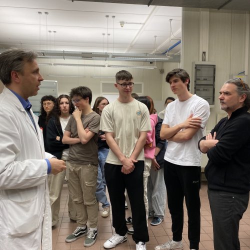 Lehrausgang zur Druckerei Longo in Bozen 