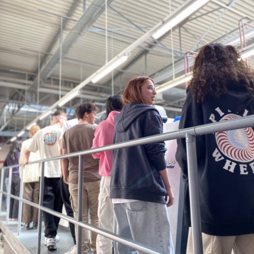 Lehrausgang zur Druckerei Longo in Bozen 