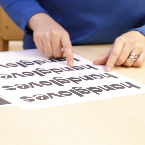 Schriftdesign mit Franziska Weitgruber