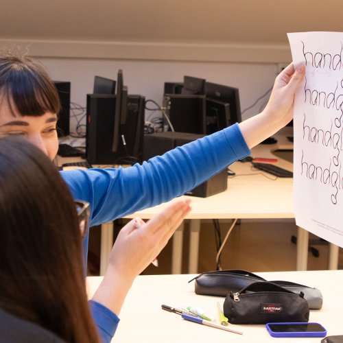 Schriftdesign mit Franziska Weitgruber