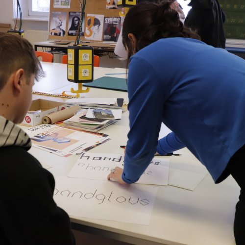 Schriftdesign mit Franziska Weitgruber