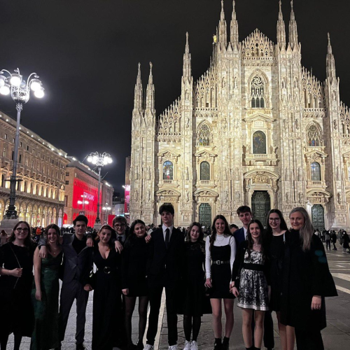 Die Klasse 3C/som erlebt die Skala hautnah!