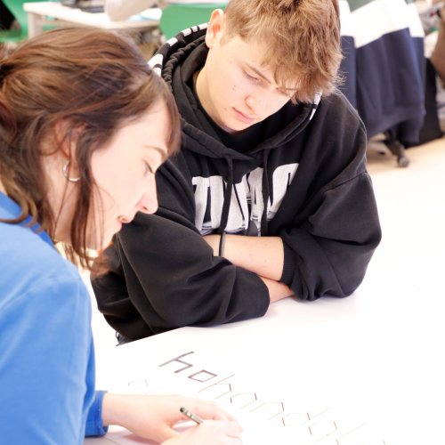 Schriftdesign mit Franziska Weitgruber