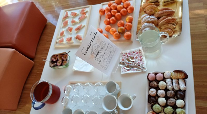 Lesebrunch in der Bibliothek