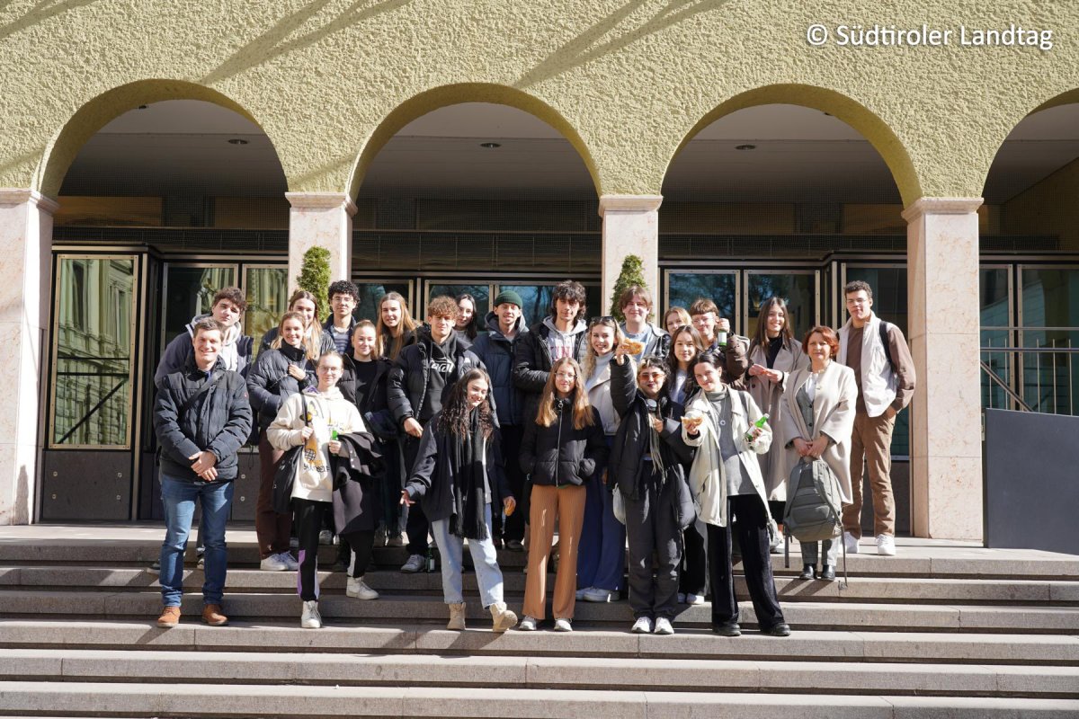 Zu Besuch im Südtiroler Landtag