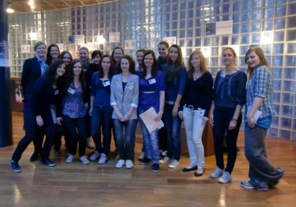 Klasse 4C bei Großtagung "At the Heart of Learning"