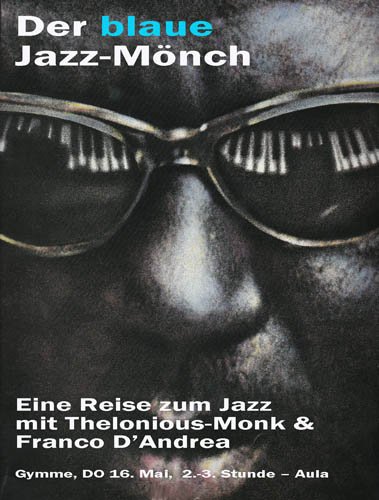 „Blauer Jazz-Mönch“ begegnet Schülern des Gymme