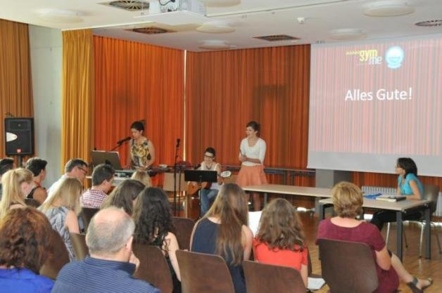 Diplomfeier am Gymnasium "Beda Weber"