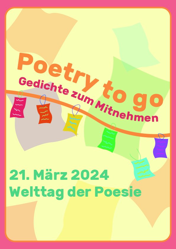 Welttag der Poesie