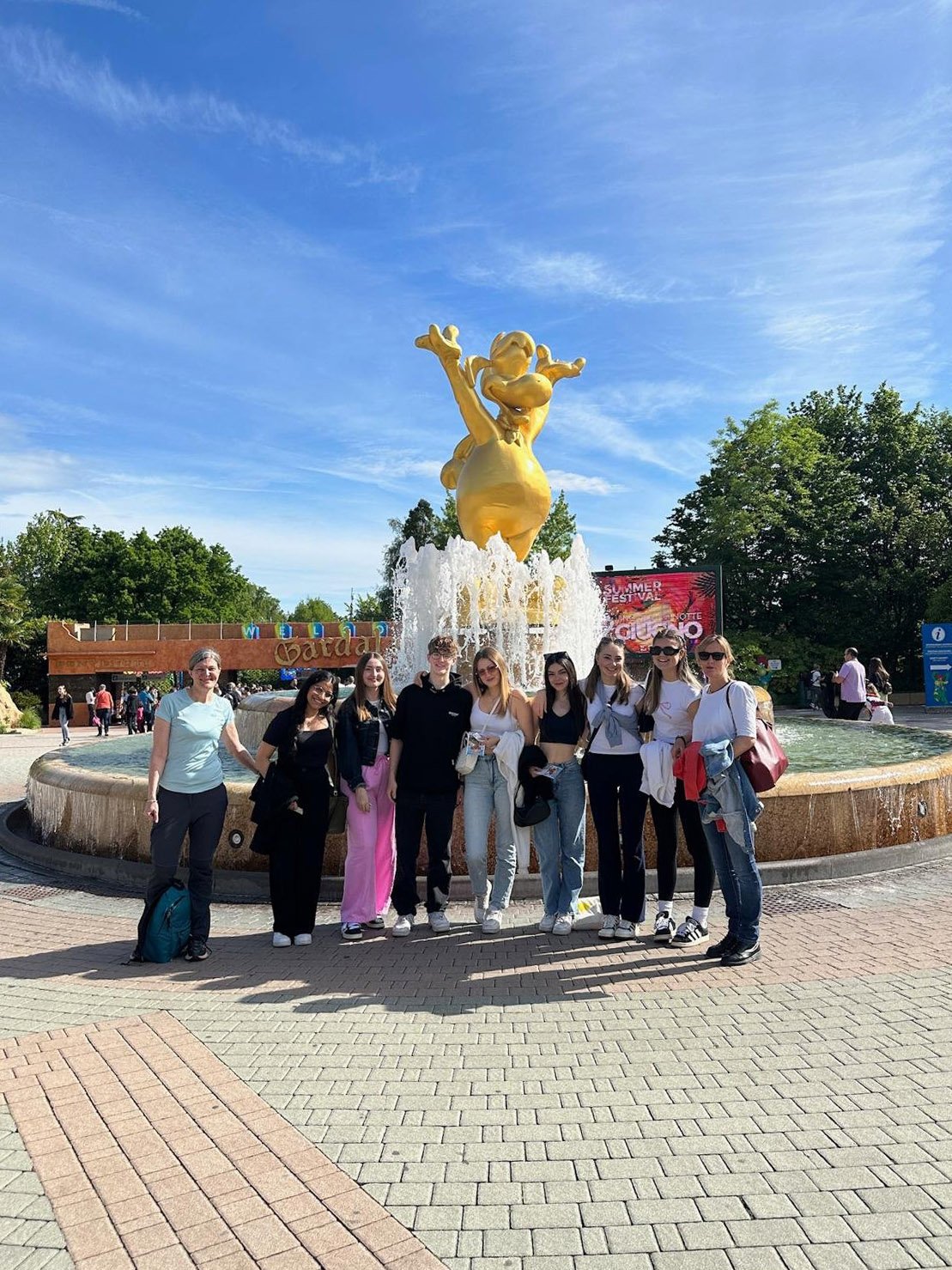 Rückblick auf den Ausflug ins Gardaland - Klasse 5A