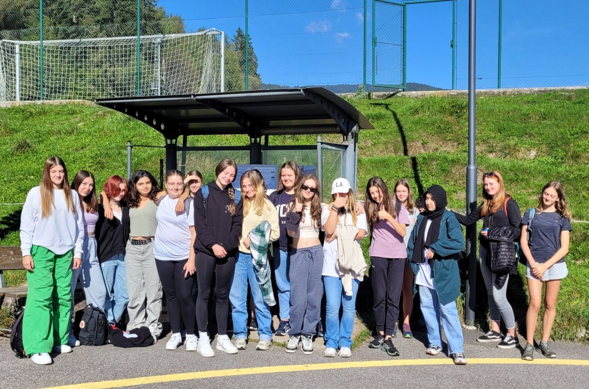 Herbstausflug der Klasse 1K/ku zur Leadner Alm in Vöran