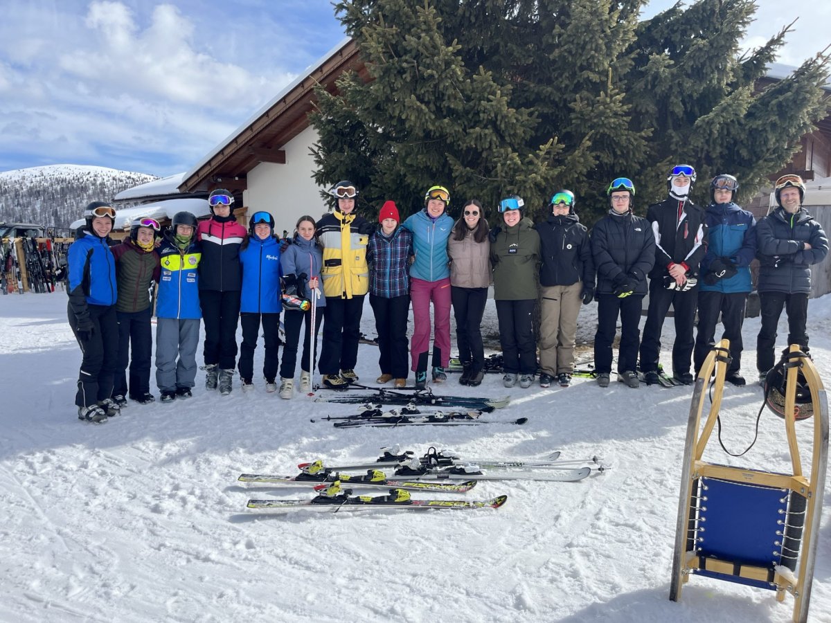 Auf der Piste und fernab der Schulbank!