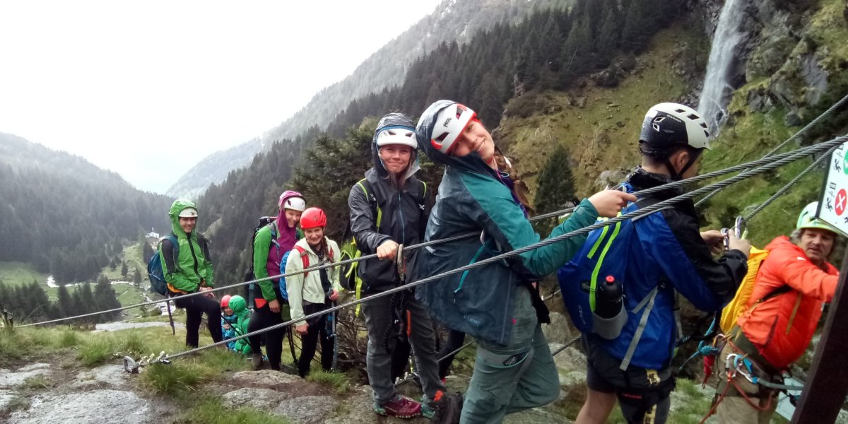 KLETTERSTEIG mit Lesung am Berg 
