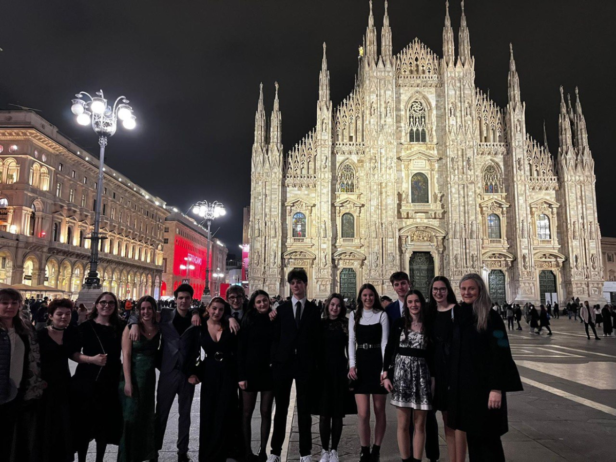 Die Klasse 3C/som erlebt die Skala hautnah!