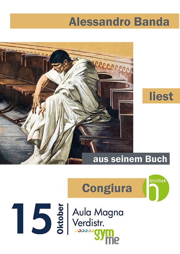 LESUNG: Alessandro Banda: „Congiura“