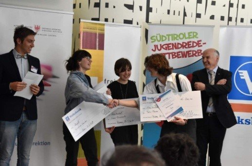 Valentina Gander belegt dritten Platz bei Jugendredewettbewerb