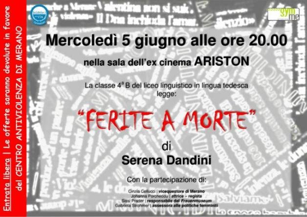 La 4B alle prese con “Ferite a morte”
