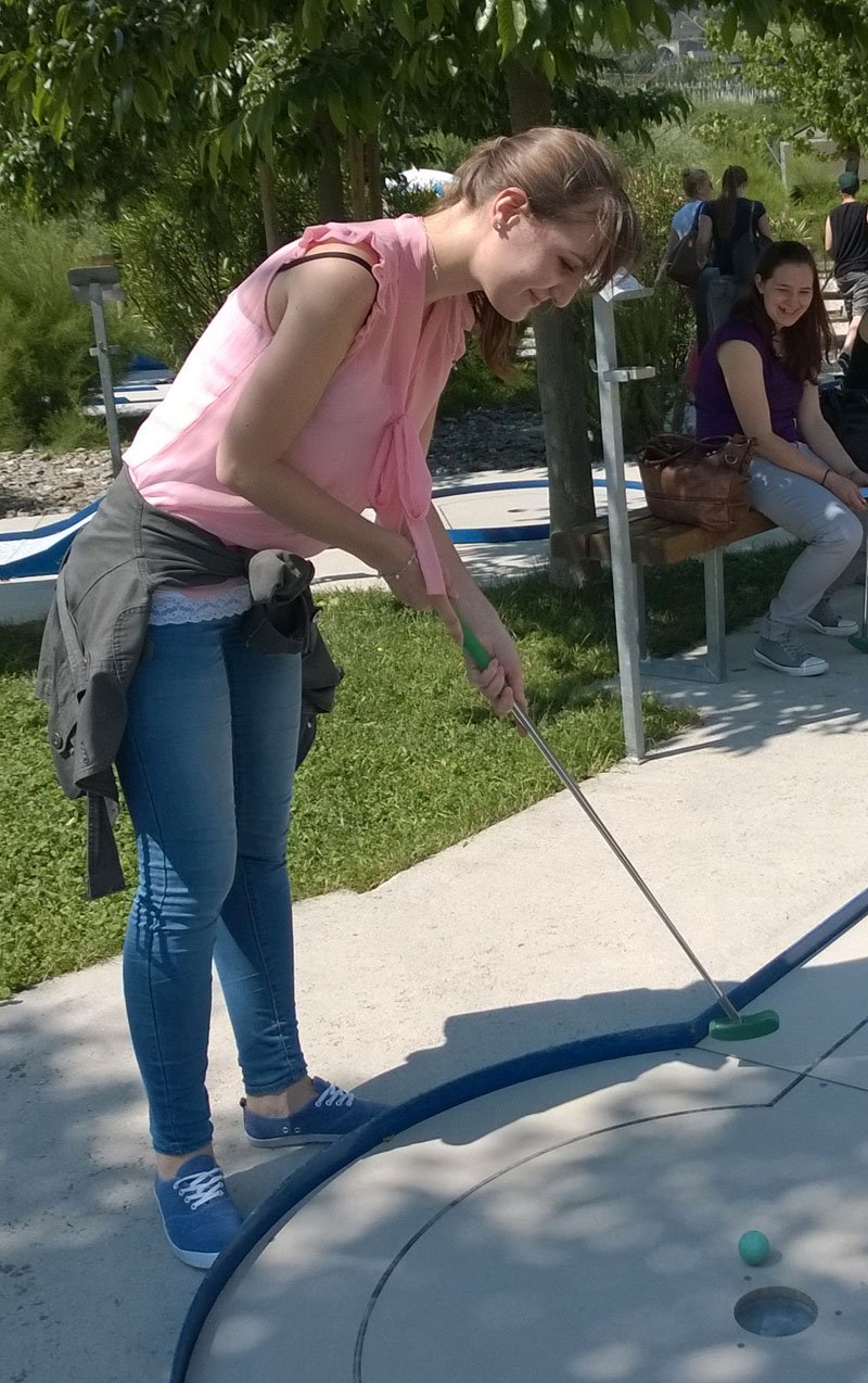 Filzgolf und Miniaturgolf